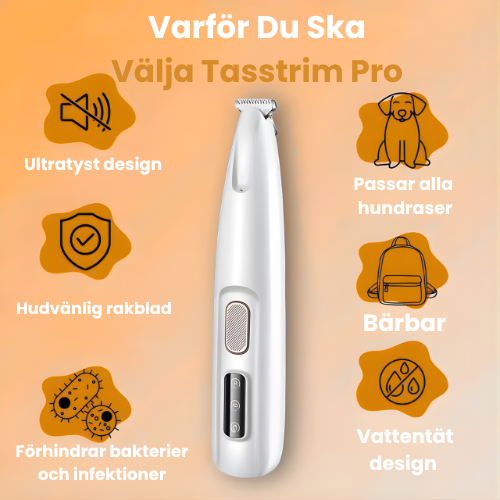 TassTrim Pro – Tyst, Trygg och Enkel.