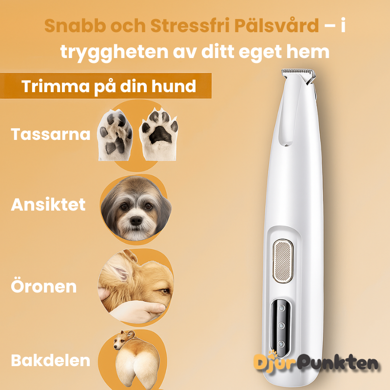 TassTrim Pro – Tyst, Trygg och Enkel.